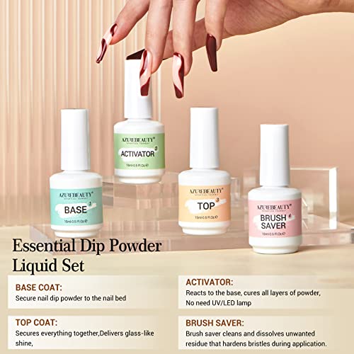AZUREBEAUTY Dip Powder Liquid Set