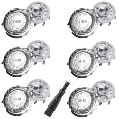 SH30 Replacement Heads Compatible with Philips Norelco Shaver Series 3000, 2000, 1000,SH30 Blades for Philips Norelco 2400, 3600, 3900
