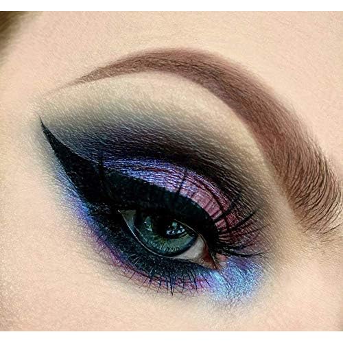 Concrete Minerals Eyeshadow, Longer-Lasting With No Creasing, 100% Vegan and Cruelty Free, Loose Mineral Powder, Handmade in USA (Black Magic)