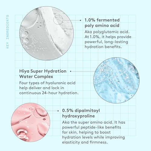 Drunk Elephant Amino Rain Glasswater Serum - 30 ml/1 fl oz - Clean Clinical Skincare - Cruelty-Free - Dermatologist-Tested - Free of Essential Oils, Silicones, and Fragrance