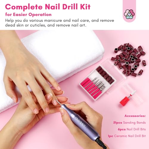 SAVILAND Dip Powder Nail Kit with Drill 30 Colors and 4Pcs Dip Powder Liquid Set Neon Summer Colors