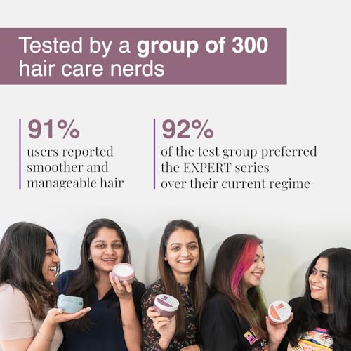 Bare Anatomy Ultra Smoothing Hair Mask Deep Conditioning with Carbohydrate Complex & Niacinamide | For Dry & Frizzy Hair | Sulphate & Paraben Free | For Women & Men | 250 Gm