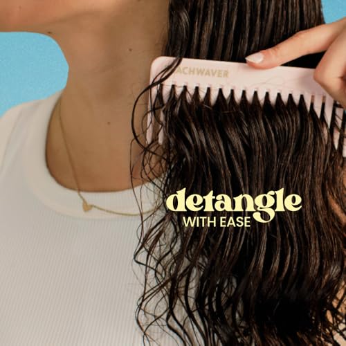 The Beachwaver Co. Luxe Leave-In Conditioning Detangler - Full Size (6 Fl Oz) | Leave-In Treatment to Hydrate, Smooth, & Strengthen w/HiX Vegan Bond Multipliers | Bali Beach Night Fragrance