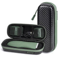 Case for Meridian Shaver, Electric Razor Travel Box for Meridian Trimmer Accessories with Shockproof Foam, Waterproof Storage Bag for MANSPOT Groin Hair Trimmer without Dock, Black