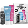 Paula¡¯s Choice The Iconic Trio Kit, Travel 2% BHA Liquid Exfoliant, Travel SPF 50 Moisturizer, Full Sized Peptide Gloss Balm, Complete Glow and Lip Care Set