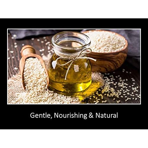 DAANA Sesame Oil for Skin: Certified USDA Organic, Extra Virgin, Cold Pressed (12 fl oz)