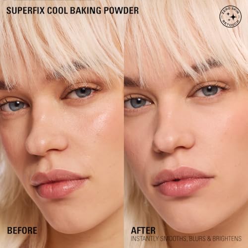 Revolution Beauty London, Hydra Cool Cooling Loose Baking Powder, Makeup Setting Powder for Hydrating Skin, Enriched with Hyaluronic Acid, Vegan & Cruelty-Free, 1.05 oz