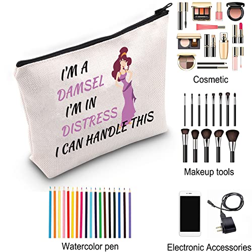 G2TUP Old English Sheepdog Lover Gift - Sheepie Mom Makeup Bag, Dog Owner Zipper Travel Bag (Sheepie Mom MB)