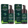NOVEHA Demodex Eyelid Cleanser Foam | Extra Strength Tea Tree Oil Formula | Daily Face Wash For Eyelash, Demodex, MGD, Stye Eyes, Eye Irritations & Skin Dryness, 3.38 fl. oz. (100ml) - (Pack of 2)