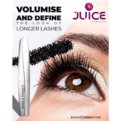 JUICE Liquid Mascara - Ms04 Waterproof Long-Lasting Black 8 ml Pack Of 1