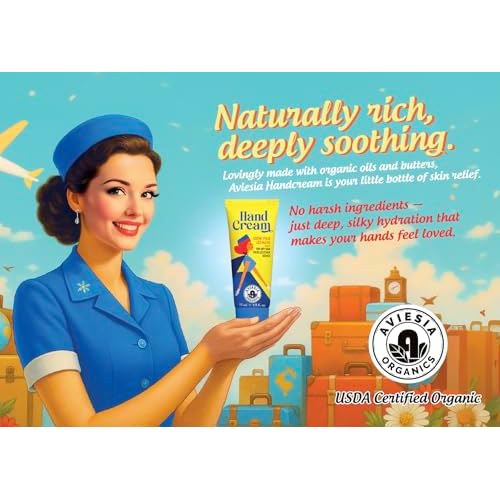 Aviesia Organics Hand Cream For Dry Skin