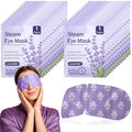 50 Pcs Steam Eye Masks for Dry Eyes Lavender Self Heated Steam Warm Eye Mask Heated Disposable Eyes Masks for Dark Circles, Puffy, Relief Stress, Fatigue Relaxation Gifts