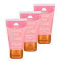 Watermelon & Cactus Hydrating Face Scrub ? 1.5 fl oz, Deep Pore Cleanser with AHA, Exfoliates Skin & Impurities, Vegan & Free of Parabens & Sulfates, VitaBoost¢â Loofah (Pack of 3, Watermelon & Cactus)