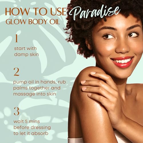 Vanilla Coconut Hyper Skin Moisturizer, After Shower Oil for Women Jojoba I Coconut I Almond I Papaya I Recommended: Vitamin E : Moisturizing.