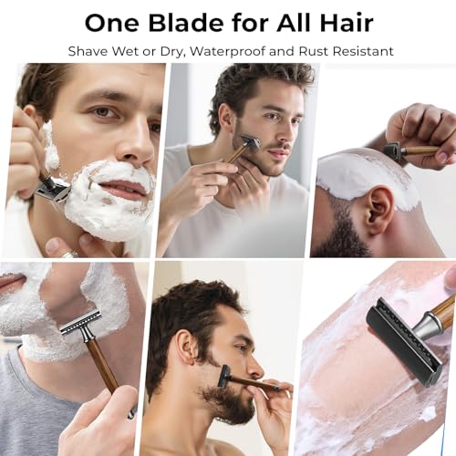 Hair Clippers for Men Cordless Clippers and Trimmers Set Professional Electric Body Beard Mustache Trimmer for Men Nose and Ear Hair Trimmer with Comb, Wrap, Bag, Men's Valentine¡¯s Day Gifts