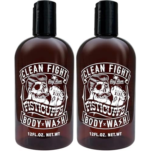 Grave Before Shave FISTICUFFS BODY WASH 12 oz Bottle (Pack of 2)