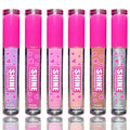 Shop Stunner Shades | Stunn Shine, SEMI-SHEER High Lip Gloss For A Shiny Finish, 6-Pack Collection (Pale Purple, Hot Pink, Pinky, Peach, Nude, White Pearl (Shimmer), 0.15 Fl Oz)