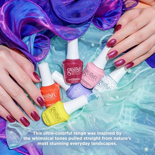 Gelish Mini Spring Collection Now & Zen Value Packs - Gel Nail Polish, Spring Gel Polish Collection, Spring Gel Nails, Long-Lasting Soak Off Gel Nail Polish