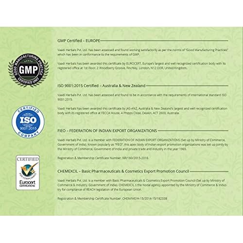 Vaadi Herbals Papaya Face & Body Moisturizer 16 Oz (Pack of 3 X 150 Gm) - Herbal Cream - All Natural - Paraban, Sulfate Free