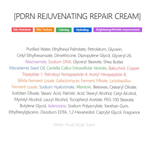 SWANICOCO Premium PDRN Recovery Cream, 15,000ppm High-Concentrate Salmon DNA, Cica Exosome, Bakuchiol for Advanced Firming, Deep Hydrating Korean Skincare for Radiant Glow 40ml/1.35 fl oz,
