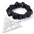 Official Harry Potter Deathly Hallows Hair Accessory Set by The Carat Shop