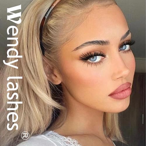 WENDY LASHES Clusters Kit With Bottom Lashes 40D+40D+50D+60D+60D+80D 1440Pcs Wispy Eyelash Clusters 10-18mm Natural DIY Lash Extension Kit D Curl for Beginners