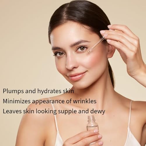 Pure Hyaluronic Acid 2% handmade with Rose water & Frankincense Multi Depth Hydration (High & Low Molecular Weight) Serum, Anti-Dryness, Oil-Free, Deep Hydrating, Anti Aging and Firming