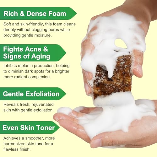 Pure Tallow Soap Bar ? Unscented, Oatmeal and Activated Charcoal, Fragrance Free ? Dr. Seymour's Simple Soap - Moisturizing Face & Body Wash for Sensitive, Dry, Itchy Skin ? Handmade in USA