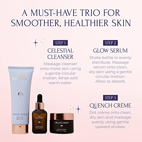 Quench Cr?me Daily Facial Moisturizer | Hyaluronic Acid, Vitamin C, & Bakuchiol (better than Retinol) | Daily Firming Skin Moisturizer Face Cream for Women | 1.7 fl oz/48 g (2-Pack)