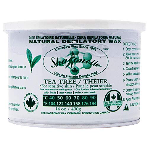 Natural Tea Tree Soft Wax For Sensitive Skin in 14 oz. (1)