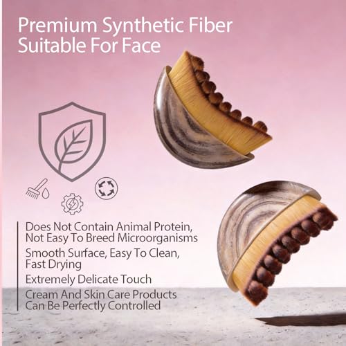 New Lymphatic Contour Face Brush, Face Brush For Lymphatic Drainage,Soft Facial Sculpting GuaSha Dry Tool£¬Face Contour Depuff Lift Tool For Anti-Puffiness & Detox, Fit The Skin Precisely £¨2 Pcs£©