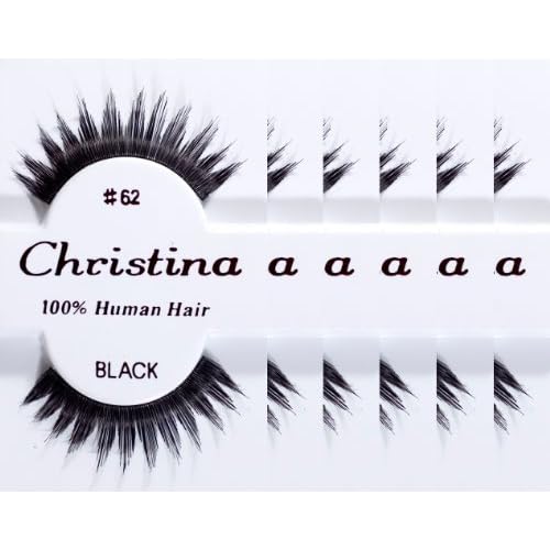 6packs Eyelashes - 62 by Christina