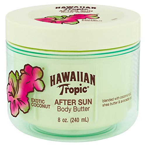 Hawaiian Tropic Weightless Hydration SPF 30 Sunscreen Twin Pack and After Sun Body Butter with Coconut Oil, 8oz