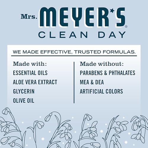MRS. MEYER'S CLEAN DAY Hand Lotion, Snowdrop Scent, 12 Ounce Bottle