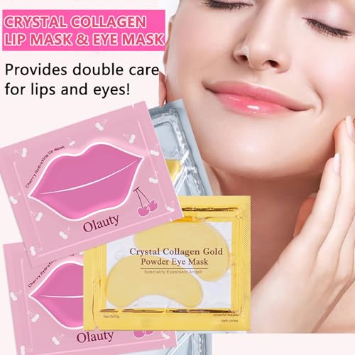 30 Pairs Lip Mask & Eye Mask,Under Eye Patches for Puffy Eyes,Moisturizing Lip Masks,Reducing Fine Lines,Anti Wrinkle Patches for Lip,Party Favors,Mother's Day Gifts,Bulk Gifts,Bridesmaid Gifts