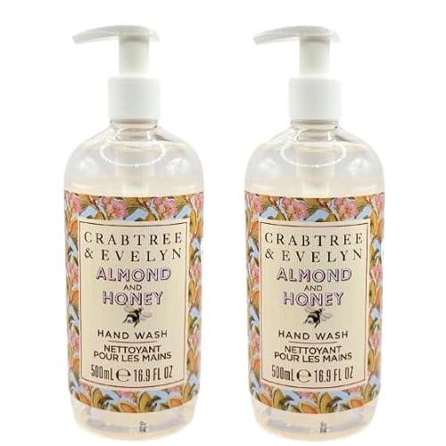 Crabtree & Evelyn Almond & Honey Hand Wash 16.9 oz Pack Of 2 (2 EA) (2)