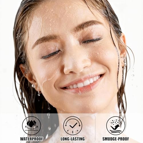 Microblading Eyebrow Pencil, Eyebrow Pen with an Upgrade Micro-Fork Tip Applicator, Waterproof Microblading Brow Pen,Last All Day, Brow Pencil for Natural Looking Brows Makeup (Light Brown)