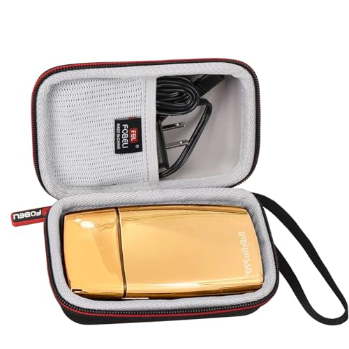 FBLFOBELI Hard Storage Case for BaBylissPRO METALFX Single and Double Foil Shavers, Shockproof Compact Travel Bag