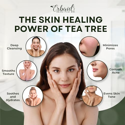 Tea Tree Soap ? Natural Defense Tea Tree Oil Soap Bar for Face & Body ? Remedy Fights Acne, Skin Irritation, and Prevents Breakouts ? Deeply Cleansing, Hydrating Cleanser for Calm, Fresh Skin