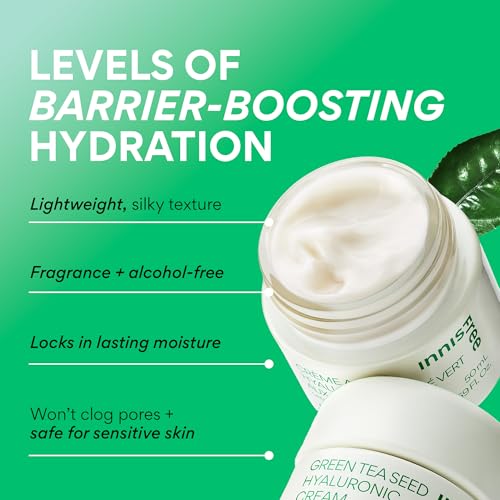 innisfree Green Tea Ceramide Milk, Hydrating & Lightweight Milky Toner for All Skin Types including Acne-Prone and Sensitive Skin, Available in Gift Set