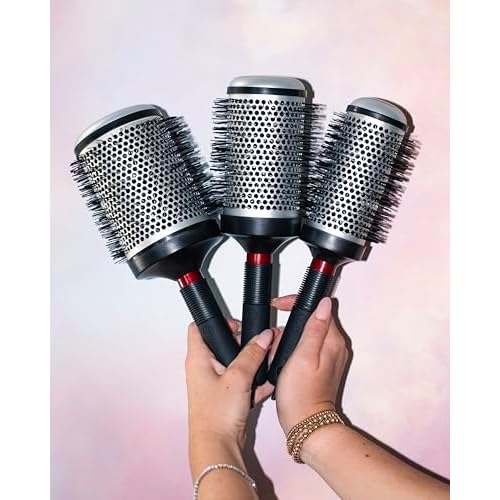 Cricket Technique Thermal Hair Brush #390 2¡± for Curling, and Styling ? Heat-Retaining Barrel with Anti-Static Tourmaline Bristles, Round Thermal Brush, Ideal for All Hair Types