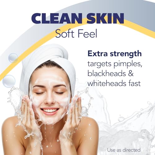Asepxia Acne Treatment Neutral Hypoallergenic Bar Soap | 2% Salicylic Acid Cleanser, Removes Impurities & Excess Oil, Soothes Skin with Natural Botanical Extracts, Daily Use, Face Wash, 4 Oz, 5-Pack