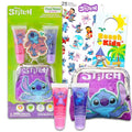 Stitch Lip Gloss Tubes - Bundle with 2 Lilo & Stitch Lip Gloss in Assorted Flavors for Party Favors Plus Coin Purse, Stickers, More | Lilo & Stitch Party Favors