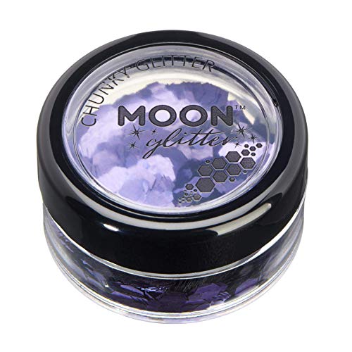Moon Glitter Classic Chunky Glitter, Lilac, Single, 3g