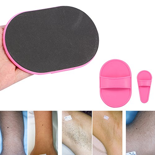Smooth Away Hair Removal Pads, Plastic Hair Buffer Remover Tool with Abrasive Hair Removal Paper for Legs, Face, Armpits, Arms and Other Body Parts
