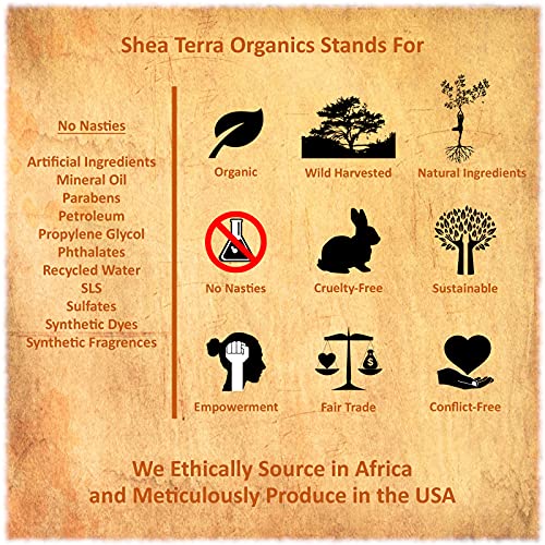 Shea Terra Organics Shea Nilotik¡¯ Oil Fragrance Free For Sensitive Skin |Natural Skin Daily Moisturizer - 8 oz