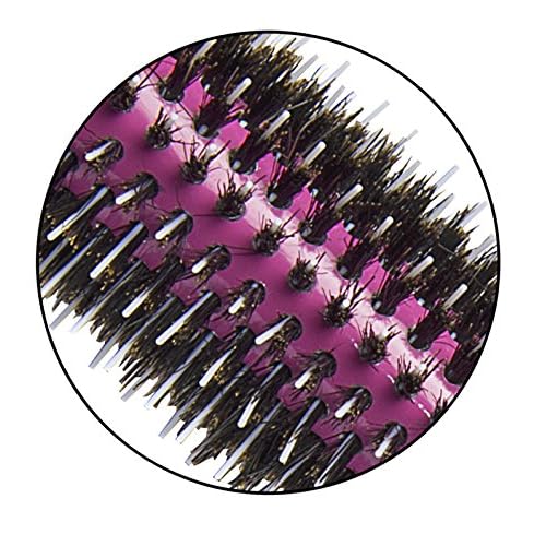 Diane Thermal Porcupine Round Wood Brush, Medium