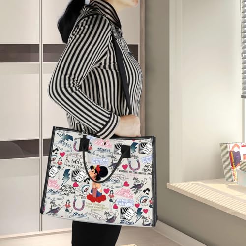 BWWKTOP Singer Song Cosmetic Makeup Bag Singer Album Inspired Gift I Told You I Was Trouble Zipper Pouch Bag Singer Musical Merch (I Told You BG)