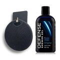 Defense Soap Shower Tools Set & Defense Soap Organic Tea Tree Body Wash | All Natural Shower Gel with Tea Tree Oil, Eucalyptus Oil, and Aloe Vera. Wrestling Inspired, for All Mens & Womens Skin Types