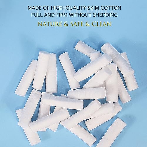 100pcs Cotton Lip Tattoo Stretching Stick for Easy and Precise Coloring, Enhancing Color, Blushing PMU Supplies, Cleaning Wipes